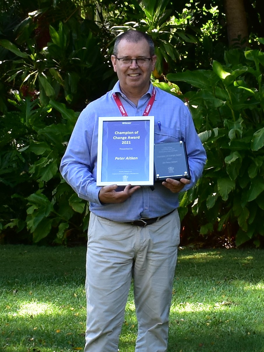 Peter Aitken and Award