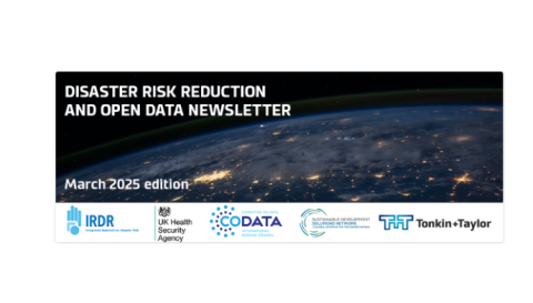 Disaster Risk Reduction 